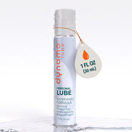 Dynamo water-based personal lube, 1 fl oz (30 ml) bottle