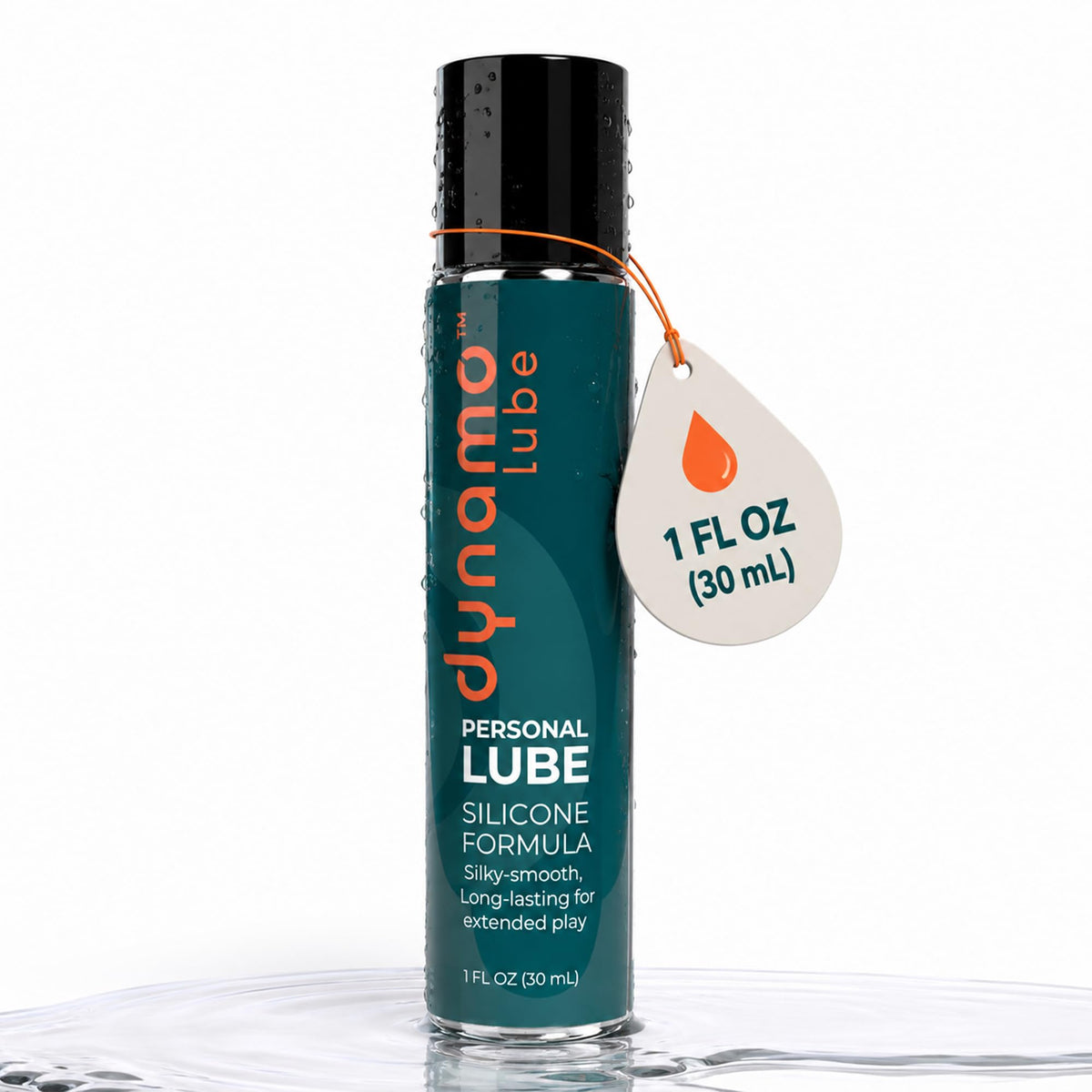 Dynamo silicone personal lube, 1 fl oz (30 ml) bottle