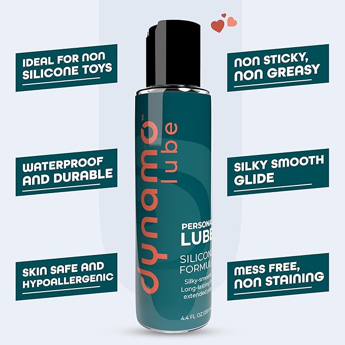 Premium Silicone Lube: Long-Lasting, Waterproof & Condom Safe