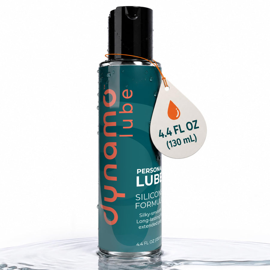 Dynamo silicone personal lube, 4.4 fl oz (130 ml) bottle