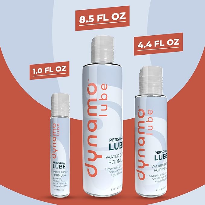 Premium Water-Based Lube: Natural Feel, Toy Safe & Glycerin-Free