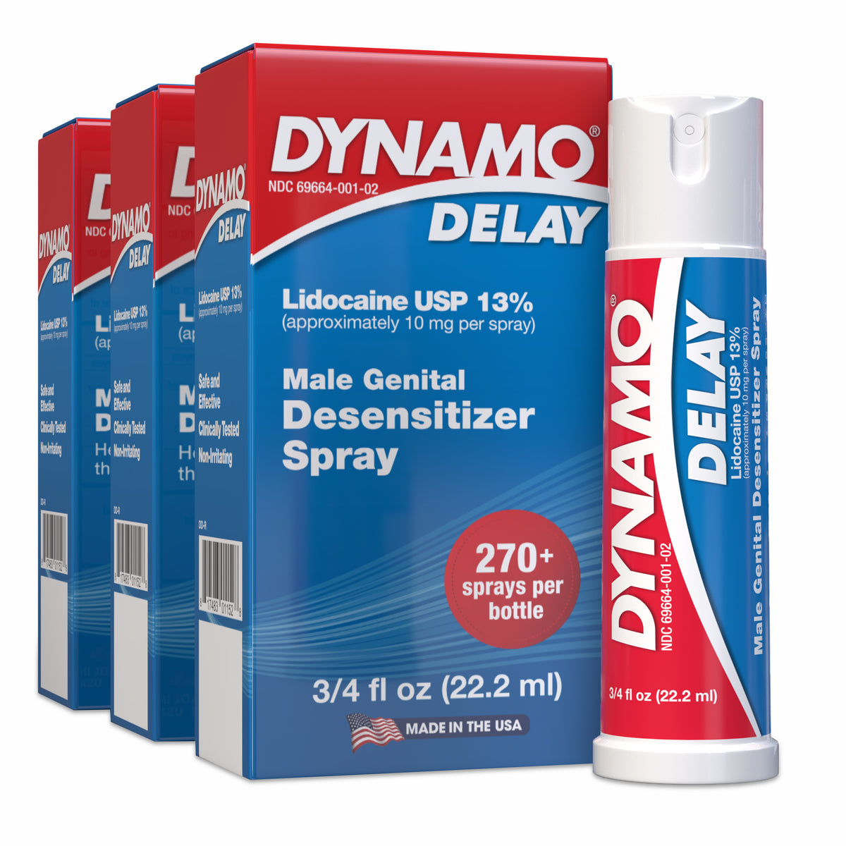 Dynamo Delay Endurance Spray - Last Longer & Stay in the Moment