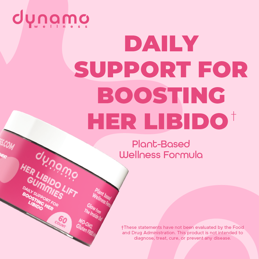Her Libido Lift Gummies: Daily Desire & Wellness Support (30 Servings)